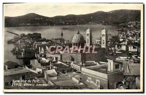 Cartes postales Syra Vue Du Port