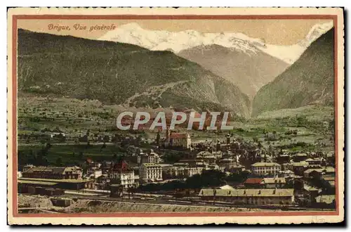 Cartes postales Brigue Vue Generale