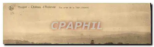 Cartes postales Houyet Chateau D&#39Ardenne Vue Prise De La Tour Leopold