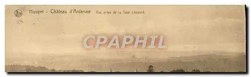 Cartes postales Houyet Chateau D'Ardenne Vue Prise De La Tour Leopold