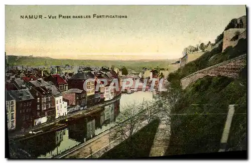 Cartes postales Namur Vue Prise Dans Les Fortifications