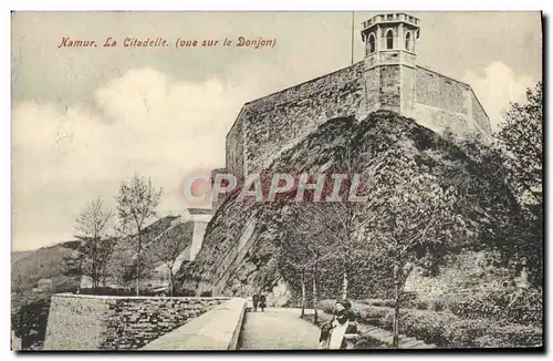 Cartes postales Namur La Citadelle Vue sur le donjon