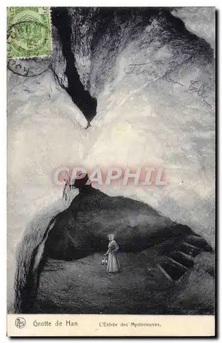 Ansichtskarte AK Grotte De Han L&#39Entree Des Mysterieuses
