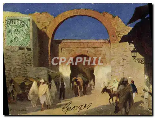 Cartes postales Porte Maure