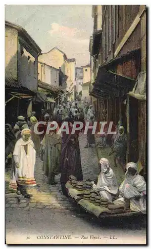 Cartes postales Constantine Rue Vieux