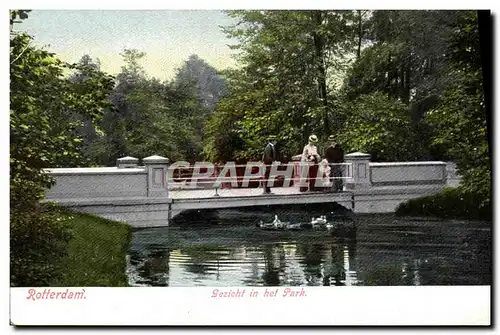 Cartes postales Rotterdam GezichftIn Hef Park