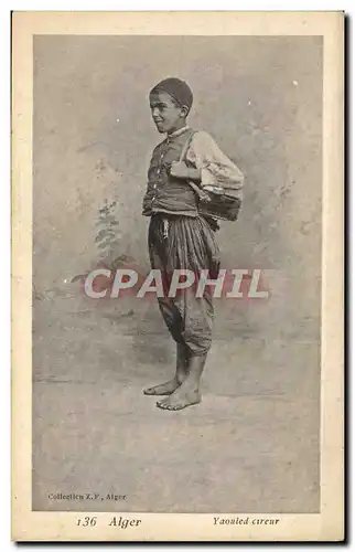 Cartes postales Alger Yaouled Cureur