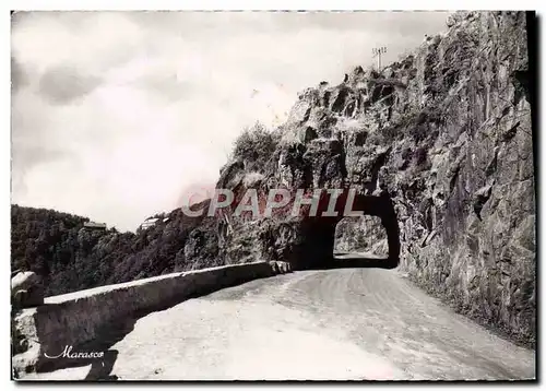 Moderne Karte La Schlucht Le tunnel