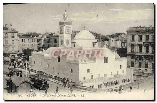 Cartes postales Alger La Mosquee Djemaa Djedid