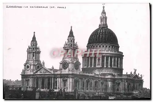 Cartes postales Londres La Cathedrale