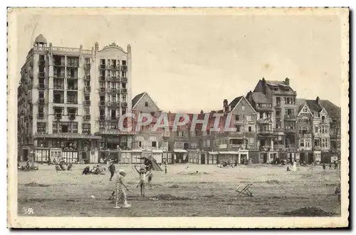 Cartes postales La Panne Plage Et Digue