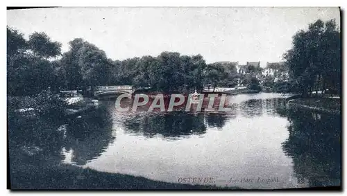 Cartes postales Ostende Le Parc Leopold