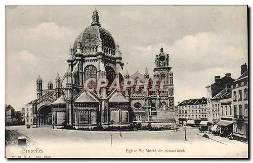 Cartes postales Bruxelles Eglise Ste Marie De Schaerbeek