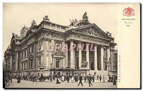 Cartes postales Bruxelles Bourse