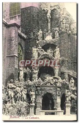 Cartes postales Anvers Le Calvaire