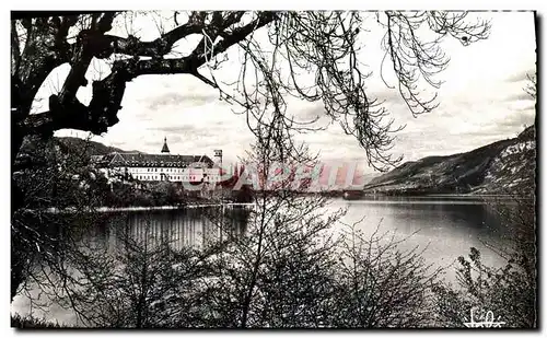 Moderne Karte Abbaye D&#39Hautecombe Lac Du Bourget Au Fond Chindrieux