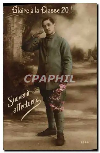 Cartes postales Gloire A La Classe 20 Militaria Soldat