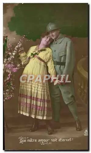 Cartes postales Que Notre Amour Soit Eternel Soldat Militaria