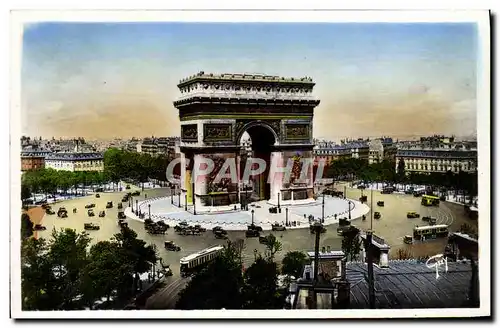 Moderne Karte Paris Et Ses Merveilles Place de l&#39Etoile