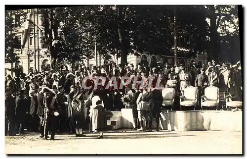 Ansichtskarte AK Fetes de la Victoire 14 juillet 1919 La tribune officielle Militaria