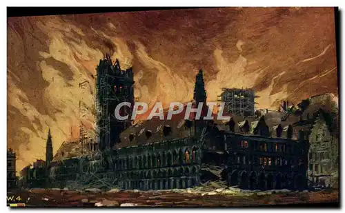Cartes postales Ypres Militaria