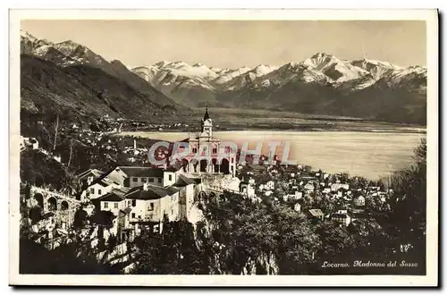 Cartes postales moderne Locarno Madonna Del Sasso