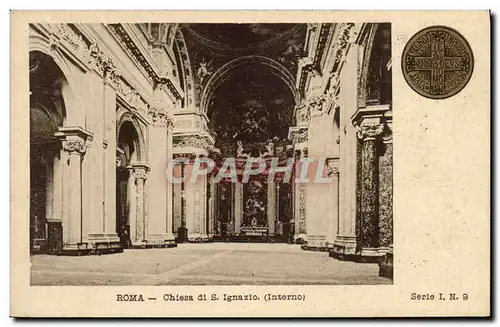 Cartes postales Roma Chiesa di S Ignazio