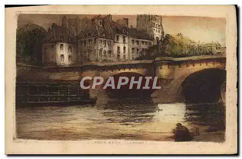 Cartes postales Paris Pont Neuf La Seine