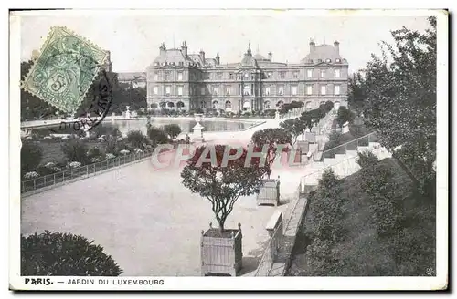 Cartes postales Paris Jardin Du Luxembourg