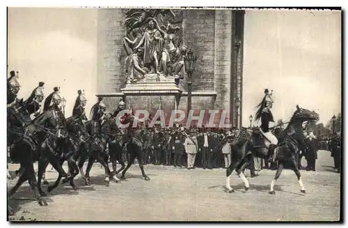 Ansichtskarte AK La Garde Republicaine Militaria Cheval Hippisme