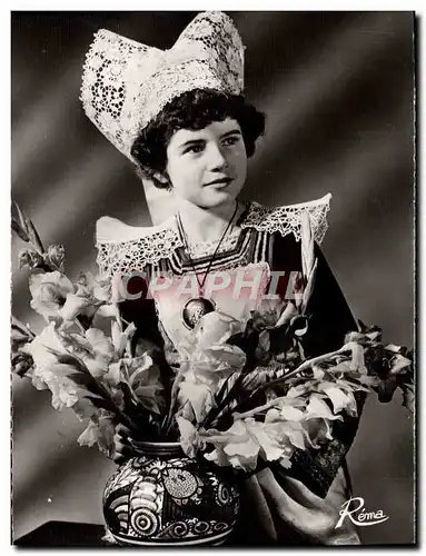 Ansichtskarte AK Bretagne L&#39Elegance Du Costume De Pont Aven Folklore