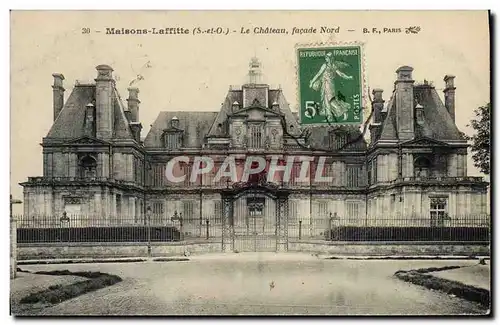 Ansichtskarte AK Maisons Laffitte Le Chateau Facade Nord