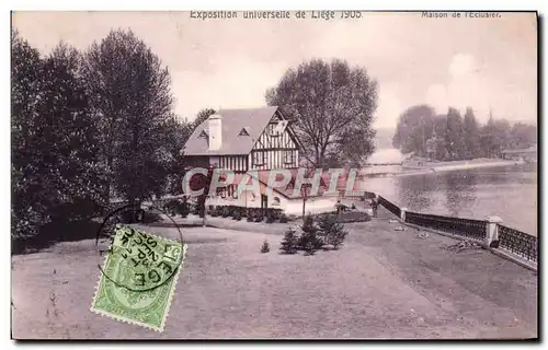 Cartes postales Exposition Universelle de Liege 1905