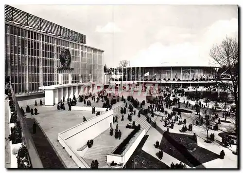 Cartes postales moderne Exposition Universelle Bruxelles 1958 Les Etats Unis et l'URSS Russie Russia