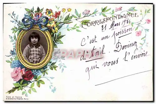 Cartes postales Fantaisie Enfant