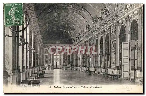 Cartes postales Palais de Versailles Galerie des Glaces