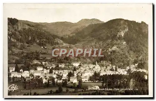 Cartes postales Vic sur Cere Vue generale