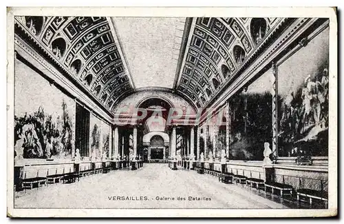 Ansichtskarte AK Versailles Galerie des Batailles