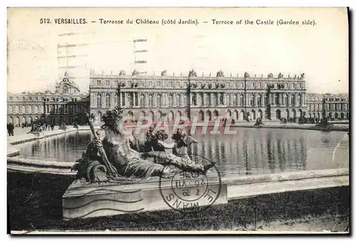 Cartes postales Versailles Terrasses du Chateau