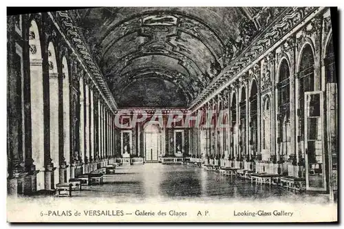 Cartes postales Palais de Versailles Galerie des Glaces