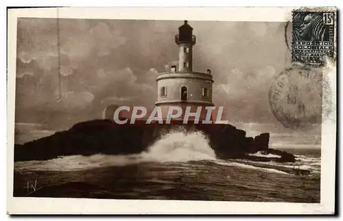 Cartes postales Entree de la baie de Quiberon Le phare de Teignouse