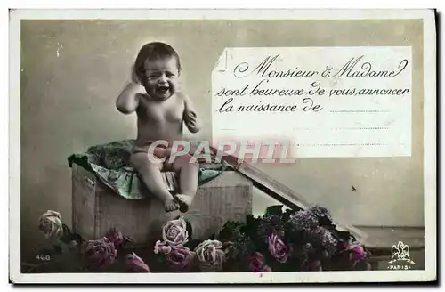 Cartes postales Fantaisie Enfant Bebe