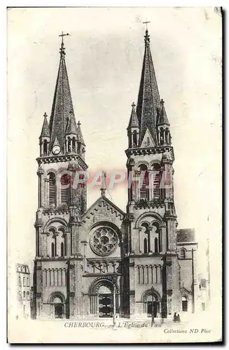 Cartes postales Cherbourg L'Eglise du Voeu