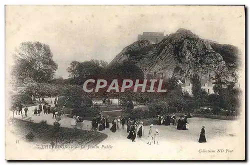 Cartes postales Cherbourg Le Jardin Public
