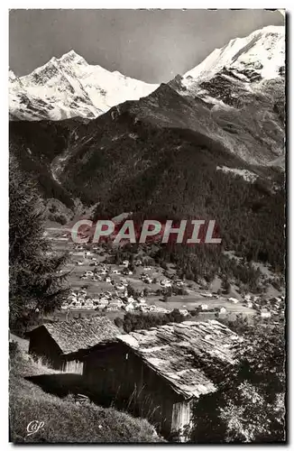 Cartes postales moderne Les Contamines Le Mont Blanc le Bionnassay et les Domes de Miage