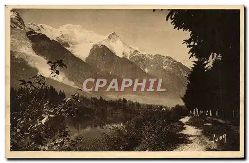 Cartes postales Chamonix Mont Blanc Le Miroir du Mont Blanc