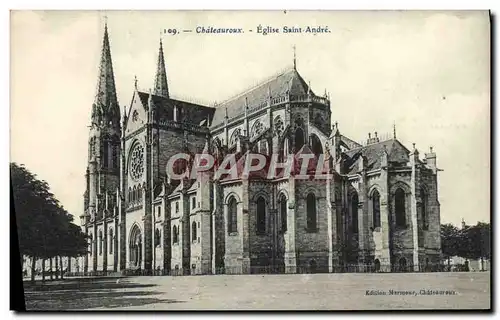 Cartes postales Chateauroux Eglise Saint Andre
