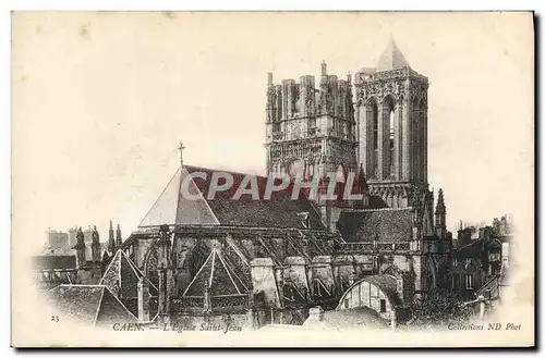 Cartes postales Caen L&#39Eglise Saint Jean