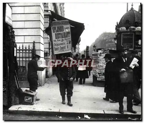 REPRO Paris 1900 Entree de la Gare St Lazare