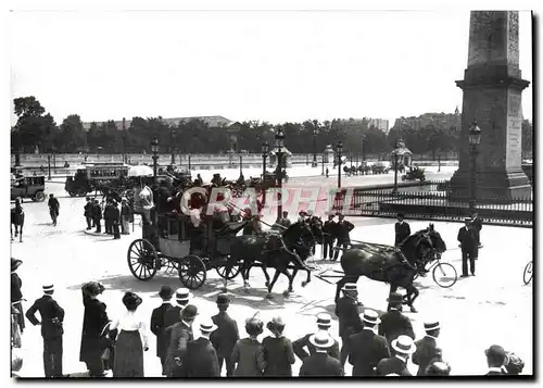 REPRO Paris Place de la Concorde Cheval